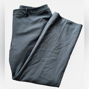 Talbots Plus Size Classic Gray Trousers Dress Pants 16Wp